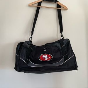 San Francisco 49ers gym or travel bag